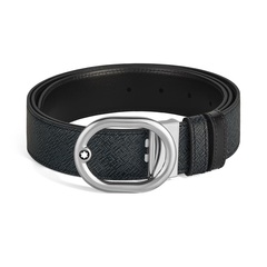 Двусторонний кожаный ремень L'Ovale, 35мм