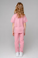 фуфайка  для девочки  КР 301862/розовый зефир