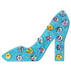 
          Набор для изготовления дизайнерского украшения для одежды Клевер, картонная упаковка, "Яркая туфелька"