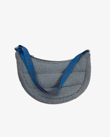 Сумка Aika Bags Долька Мини из барашков мышка с синим