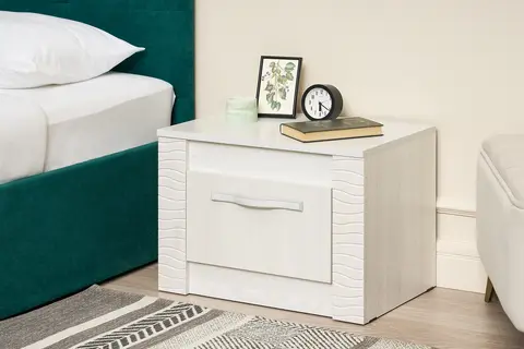 Тумба прикроватная Монако ТБ-26 ясень белый