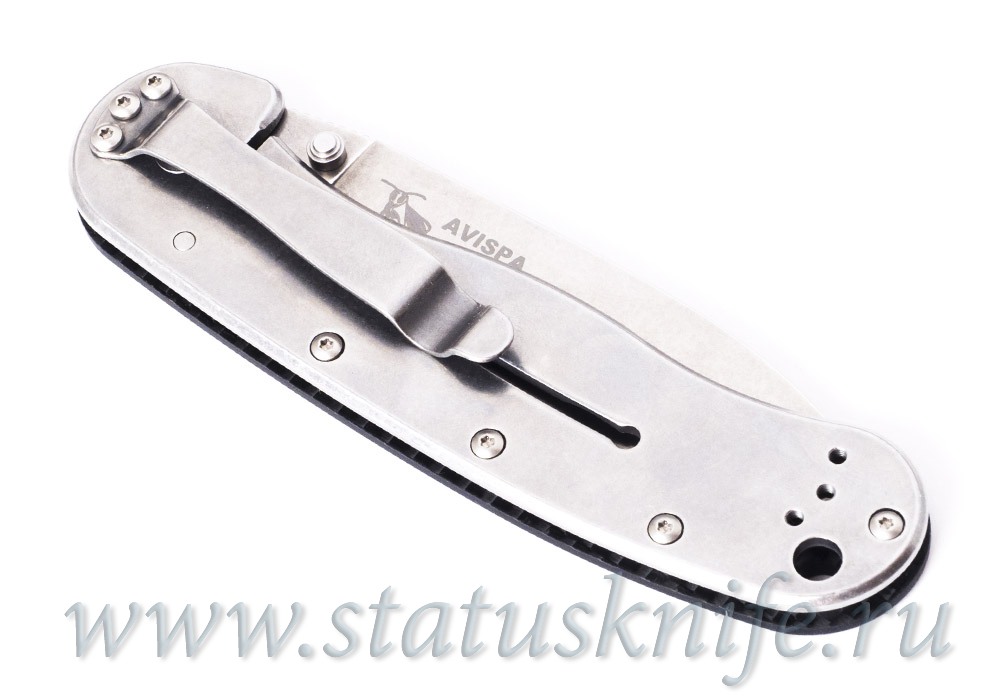 Нож ESEE BRK1302CF Avispa D2 stonewash CF