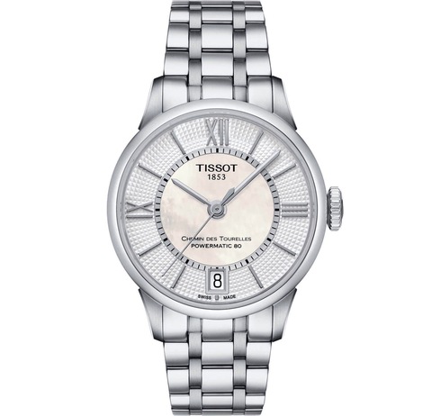 Наручные механические часы Tissot Chemin des Tourelles Powermatic 80 Lady T099.207.11.118.00