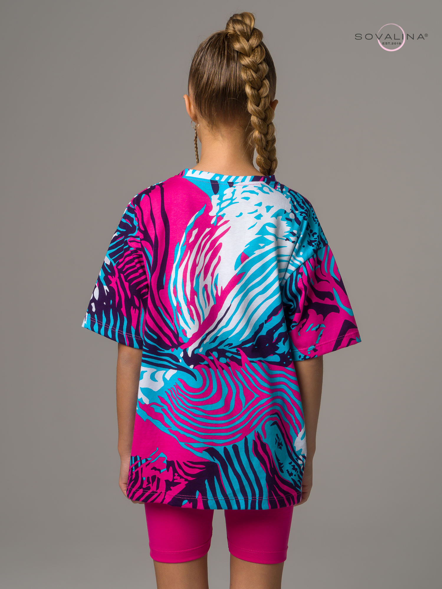 Костюм Актив MAX отпечатки-фуксия