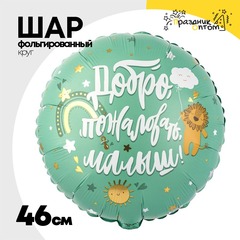 
          Шар Фольгированный ДОБРО ПОЖАЛОВАТЬ МАЛЫШ Львенок (Тифани)