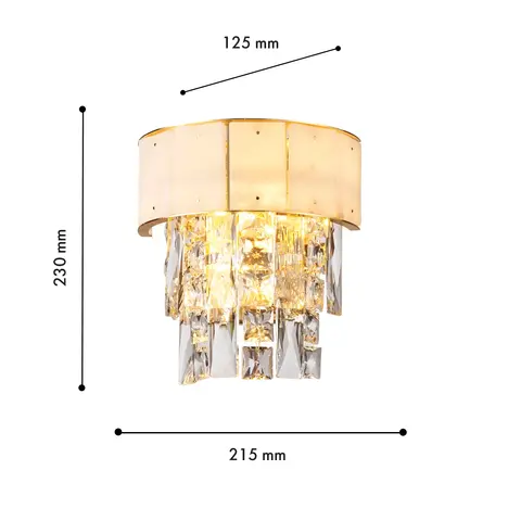 Настенный светильник Favourite Raffinato 4783-2W
