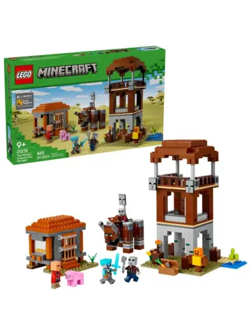 Конструктор Minecraft 21278 Форпост мародёров