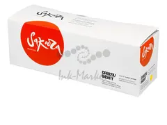 Картридж Sakura CF402X/045HY для HP, Canon LJ M252n, M252dn, MFP277dw, 277n и LBP-610C/MF-630C, желтый, 2200 к.
