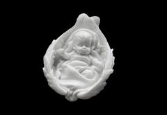 Силиконовый молд Младенец в крыльях