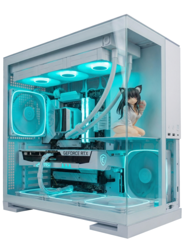 Игровой компьютер (системный блок) AMD Ryzen 7 9800X3D / AMD Radeon RX 9070 XT (16 Гб) / 32GB DDR5 / SSD 2TB / 850W