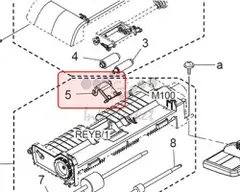 Тормозная площадка Konica Minolta pad assy A0HFPP1500