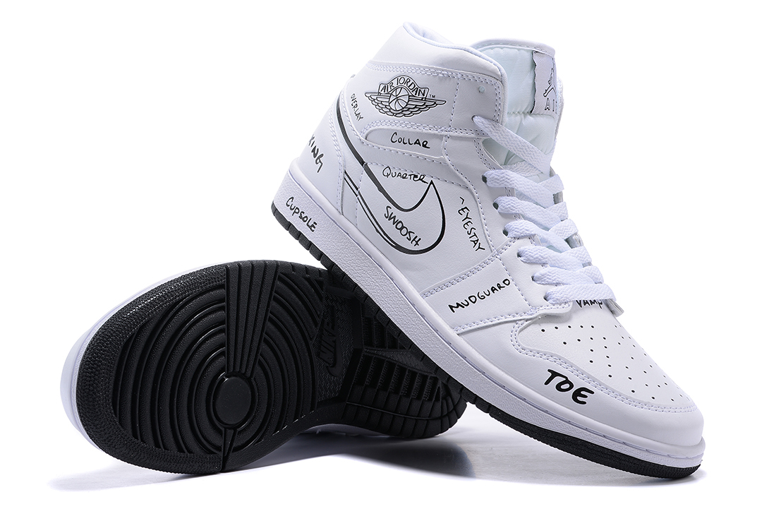 Jordan 1 flight 4 blanche store