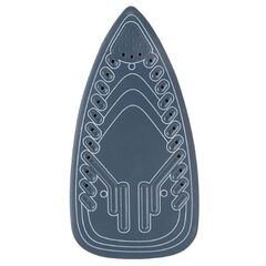 Утюг Аксинья, КС-3000, 2400 Вт, керам, вер.отпар, 1.8 м, белый с зеленым