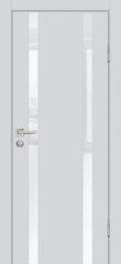 Дверь P-9 / Цвет Агат / белоснежный лакобель / Двери PROFILO PORTE