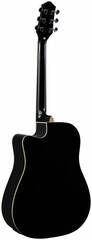 Гитара электроакустическая шестиструнная FLIGHT AD-200 CEQ BK