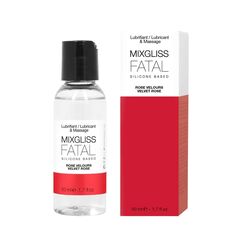 Mixgliss Fatal Velvet Rose 50 мл – силиконовый лубрикант с ароматом розы