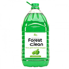 Гель для посуды 5 л ПЭТ "Зеленое яблоко" Forest clean