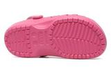 Сабо Крокс (Crocs) пляжные шлепанцы кроксы для девочек, цвет розовый. Изображение 7 из 7.