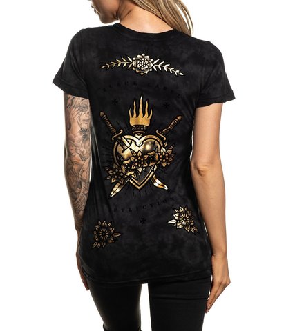 Affliction | Футболка женская ETERNAL WREATH AW21785 спина