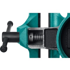 KRAFTOOL FORGE--130/150, с регулировкой компенсации люфта, кованые стальные тиски (32700-150)