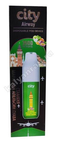 City Airway Istanbul Маракуйя Апельсин Гуава 3500 затяжек