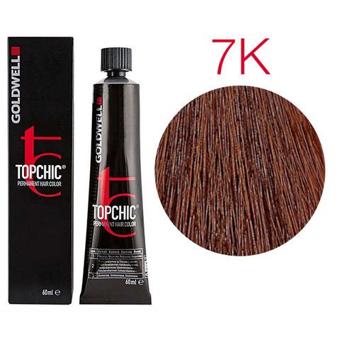 Goldwell Topchic 7K (медный блондин)- Стойкая крем-краска