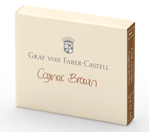 Картриджи с чернилами Graf von Faber-Castell Cognac Brown (141116)