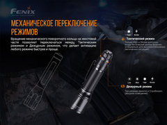 Фонарь Fenix ​​ТК11 TAC 1600 lm