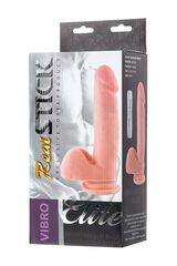 Реалистичный вибратор TOYFA RealStick Elite Vibro - 20 см. - 