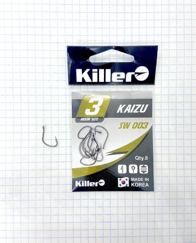 Крючок KILLER KAIZU № 3 продажа от 10 шт.