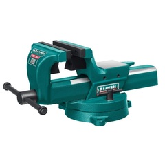 KRAFTOOL FORGE--130/150, с регулировкой компенсации люфта, кованые стальные тиски (32700-150)