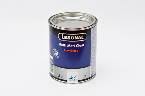 Матовый лак Lesonal Multi Matt Clear LOW 1lt  377556