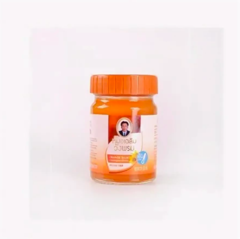Фитобальзам для тела оранжевый от воспаления суставов, TM WangProm, 50 гр.