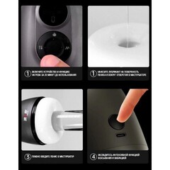 Автоматический мастурбатор с функцией всасывания и вибрацией Atom от Drywell