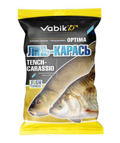 Прикормка Vabik OPTIMA Линь-карась 1кг 10 шт/уп.