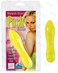 Лимонный вибромассажер POSH