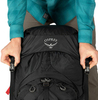 Картинка рюкзак туристический Osprey Aether Plus 60 Black - 7