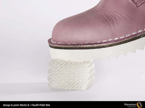 Пластик для 3D-принтера Fillamentum Flexfill PEBA 90A Natural