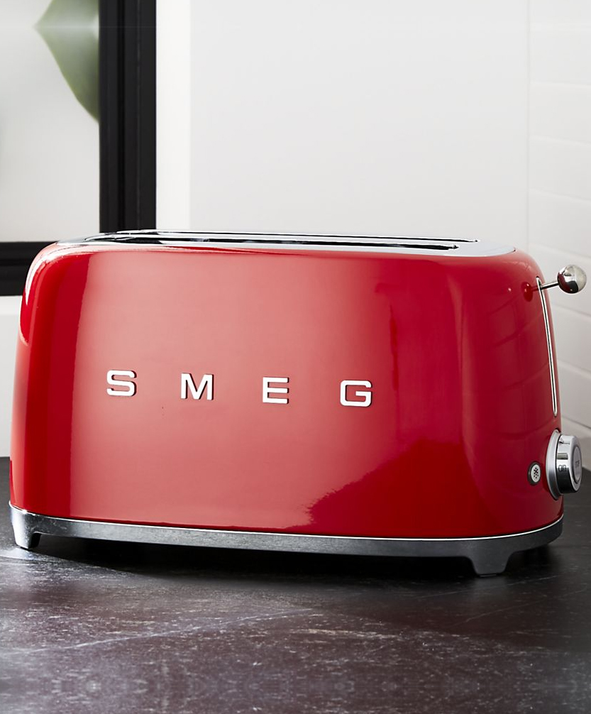 Тостер smeg. Тостер Smeg tsf01chmeu шампань. Тостер Смег красный. Тостер Смег кремовый. Тостер Смег 4 поста.