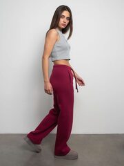 Брюки с начесом "Montblanc" бордовые