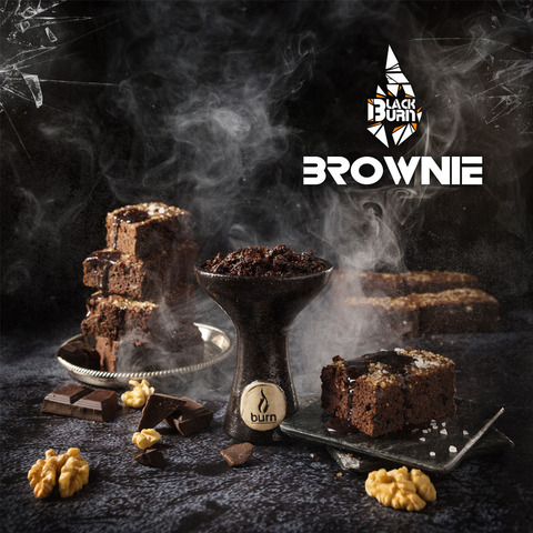 Табак Burn Black Brownie (Нежный Шоколадный Десерт) 200 г
