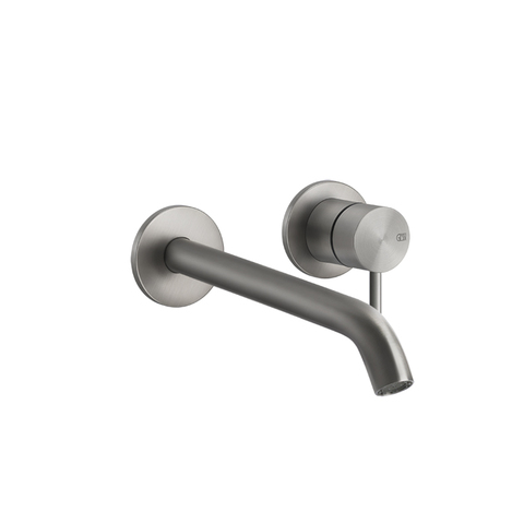 Gessi 316 54086#239 Встраиваемый смеситель для раковины (излив 17-20 см, Steel Brushed, требуется встраиваемая часть)