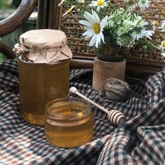 Мед из расторопши с чабрецом / 300 гр