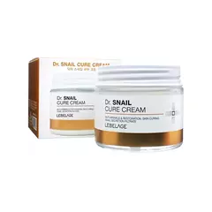 Крем для лица с муцином улитки LEBELAGE Dr. Snail Cure Cream 70 мл