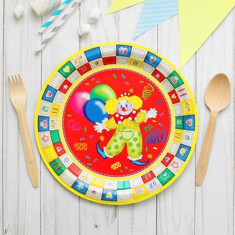 Тарелка бумажная 