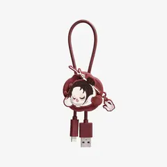 Случайный Iightning провод POP MART Skullpanda The Ink Plum Blossom Series-Cable Line