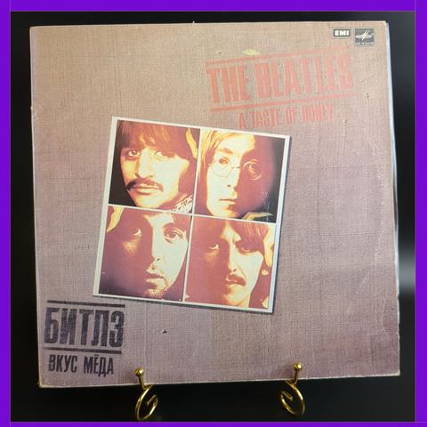 LP The Beatles - A taste of honey. Битлз - Вкус мёда. Виниловая пластинка 12 дюймов. Лицензия Великобритания