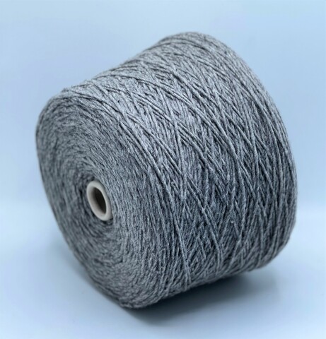 New Mill (пр.Италия),art-Stoppino 180м/ 100 гр.80% шерсть, 20% Полиамид, цвет-Серый меланж , арт.19624