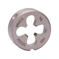 Плашка М 8,0х0,5 DINEN22568 HSS 6g 25х9мм Bucovice(CzTool) 240083