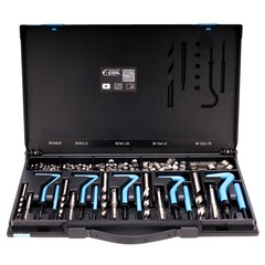 Набор для восстановления резьбы VC81 М5-М12 130пр V-Coil Volkel 04081